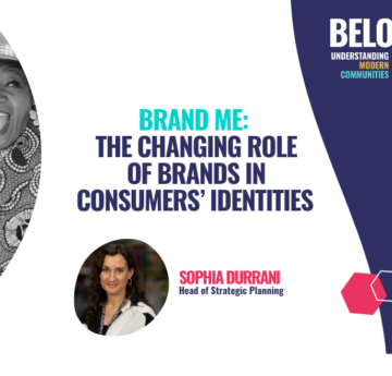 Brand Me: The Changing Role of Brands in Consumers' Identities